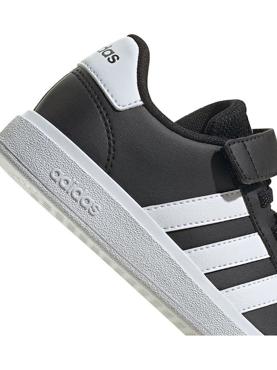 Grand Court GRAND COURT 2.0 Kids Sneakers with Scratch Core Black / Cloud White