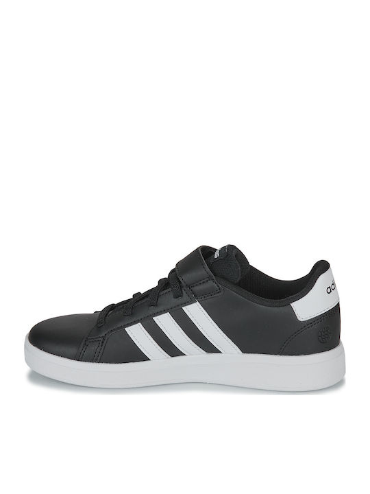 Grand Court GRAND COURT 2.0 Kids Sneakers with Scratch Core Black / Cloud White
