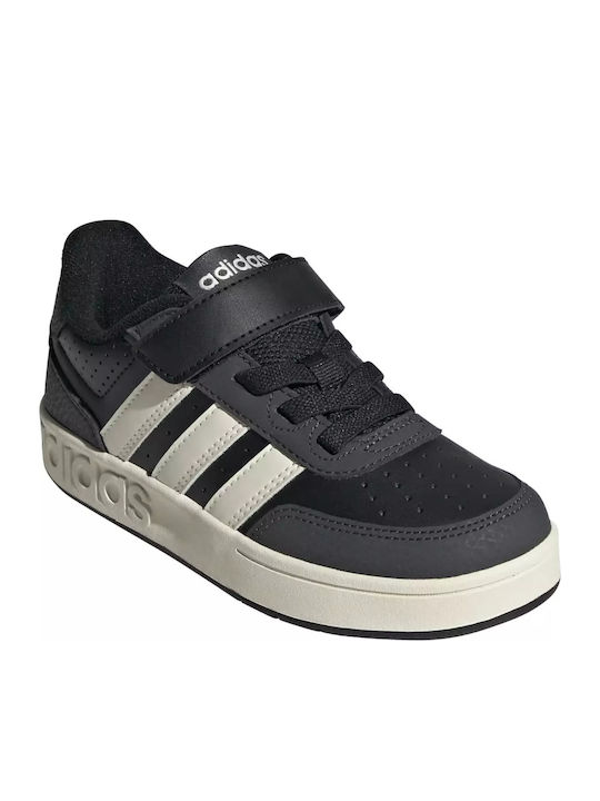 BREAKBASE Kids Sneakers with Scratch Black