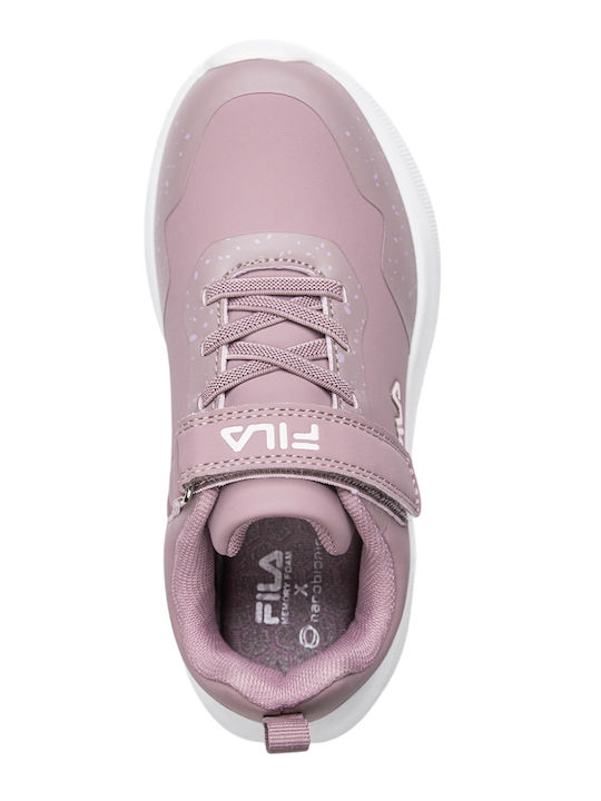 Memory Fast Kids Sneakers with Scratch Pink