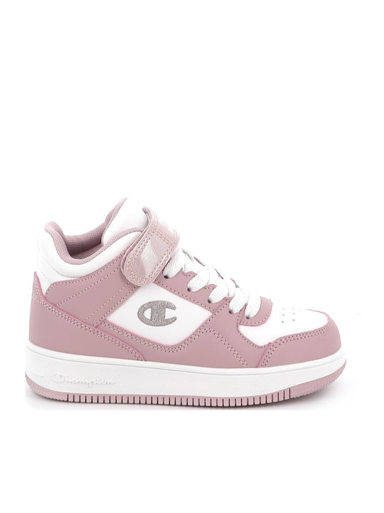 Rd18 G Ps Kids Sneakers High with Scratch White