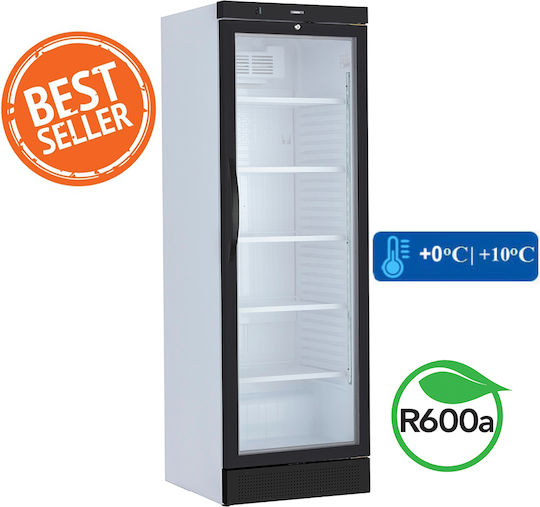 Lappas Ψυγείο Αναψυκτικών 372lt Μονόπορτο Υ184xΠ59.5xΒ64cm