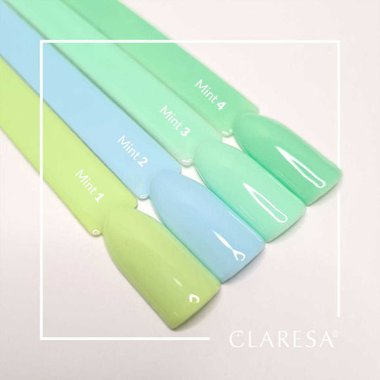 Claresa Soak Off Ημιμόνιμο Βερνίκι Νυχιών Mint 2 5ml