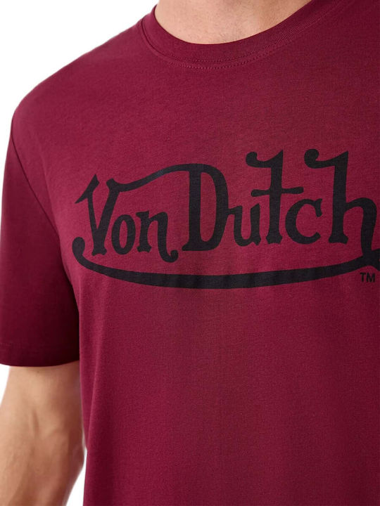 T-shirt Μπορντό