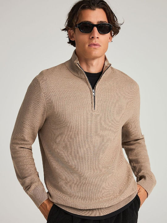 Long Sleeve Sweater Brown