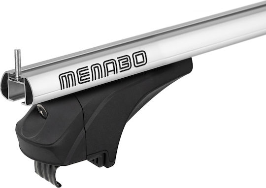 Menabo Bare Cross Argintii Pentru Acoperiș VW Touran I 1T 2010-2015