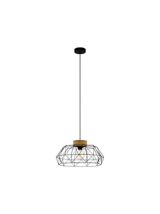 Eglo 44089 Pendant Ceiling Light Padstow 1xe27 60w 230v FSC Certified