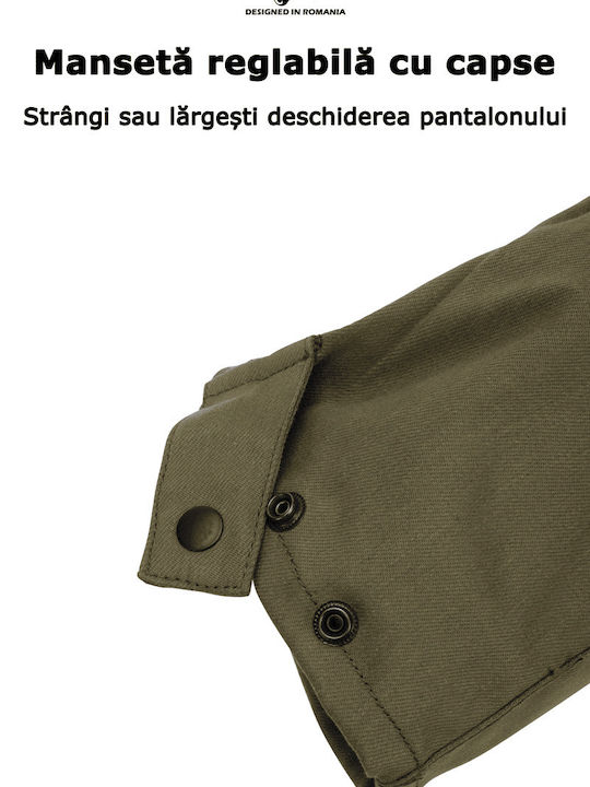 Cargo Core Bărbați Pantaloni Motocicletă Verde