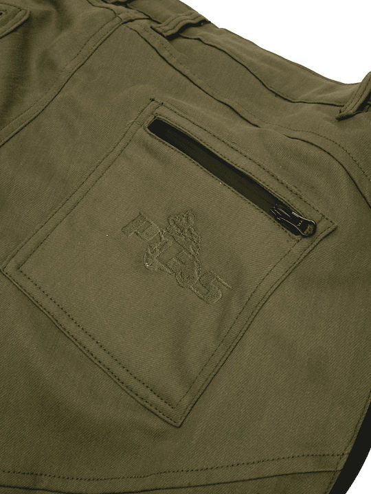 Cargo Core Bărbați Pantaloni Motocicletă Verde