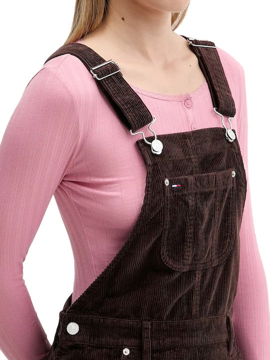 Rochie Mini Din Denim Maro