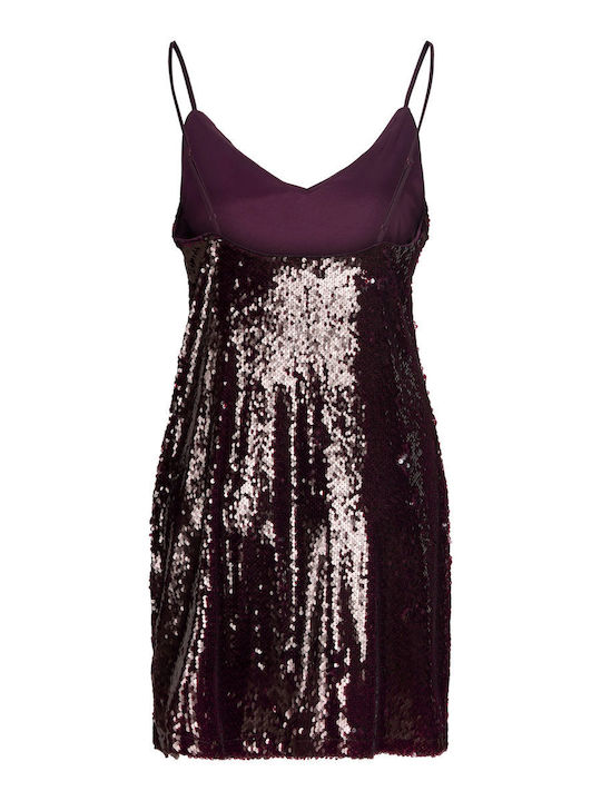 Rochie Mini De Seara Jupon Burgundy