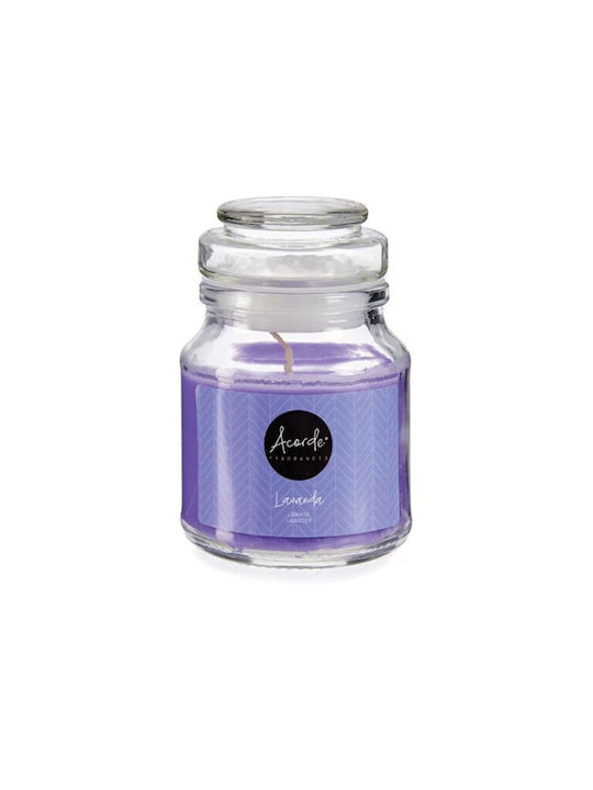 BigBuy Aromatisches Kerze im Gefäß mit Lavendel Parfüm 7x10cm