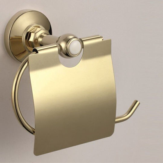 Inter Ceramic Paper Holder Gold