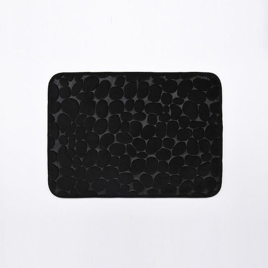 Inter Ceramic Bath Mat 71x51cm Black
