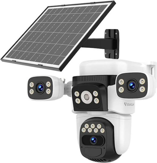 Vstarcam BG621SR IP Triple Surveillance Camera 4G Full HD 1080p Waterproof Battery with Two-Way Communication and 4mm Lens
