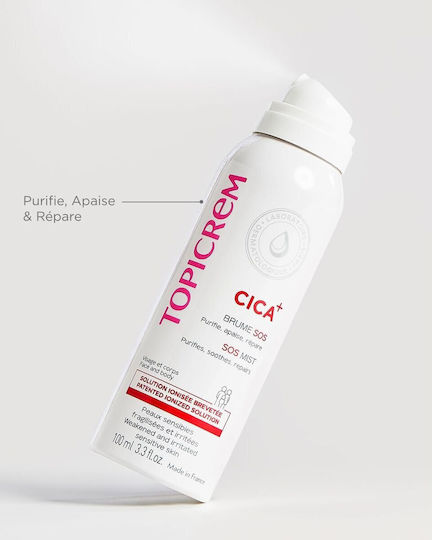 Topicrem Cica+ Ενυδατική Lotion Σώματος για Ευαίσθητες Επιδερμίδες 100ml