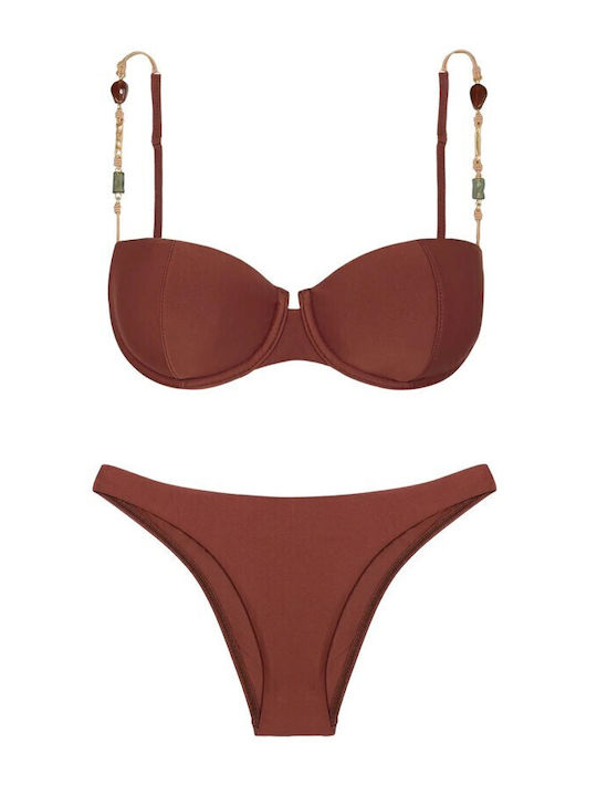 Bikini Slip Brown