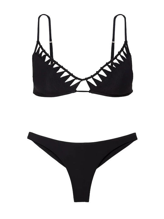 Bikini Slip Μαύρο