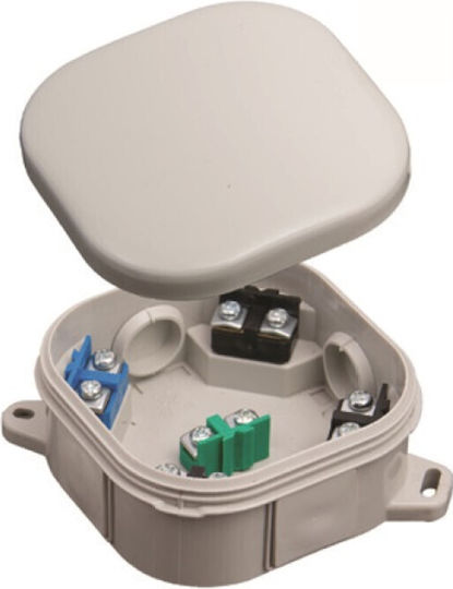 PAWBOL Surface Mounted Electrical Box IP54 in Gray Color