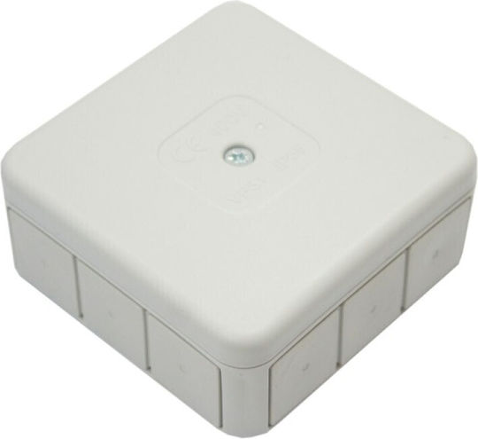 Viplast Surface Mounted Electrical Box IP55 in Gray Color