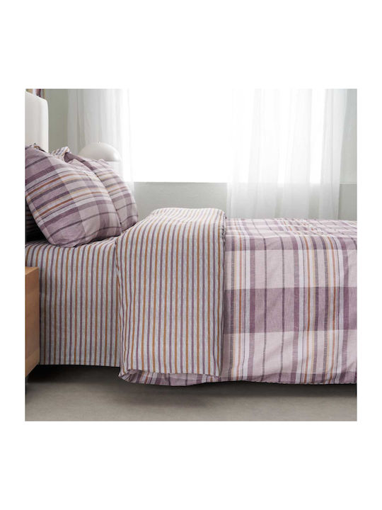 Vesta Home Pilotă Single 170x240cm Bristol Violet