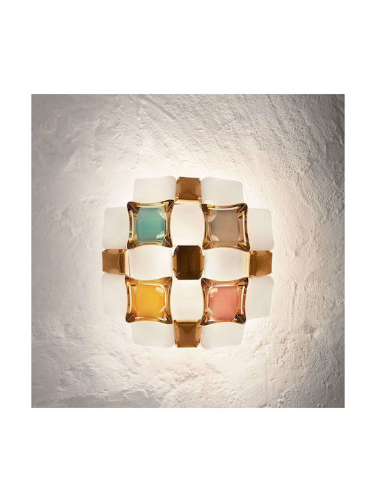 Slamp Mida Ceiling Mount Light Multicolor with Socket E14