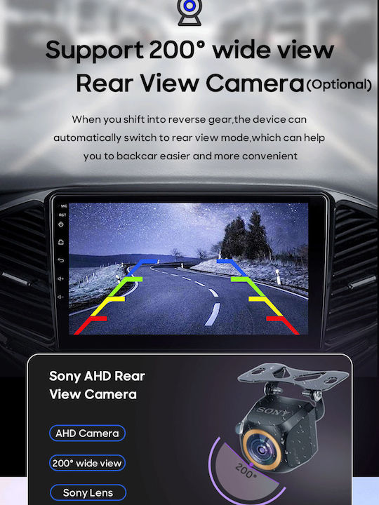 Car Audio System for Citroen Berlingo 2008-2019 (Bluetooth/USB/WiFi/GPS/Apple-Carplay/Android-Auto) with Touch Screen 9"