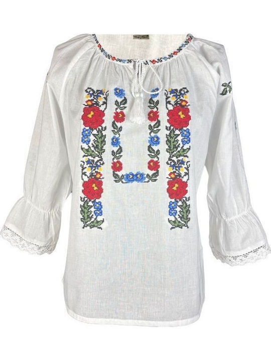 Детска блуза White/red