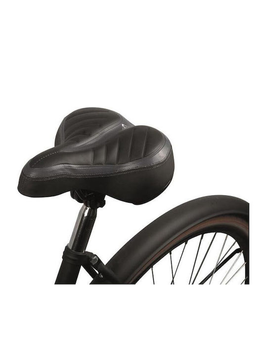 Dunlop Black Bicycle Saddle City Black