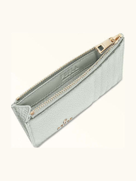Klein Leder Damen Geldbörse Karten Gray