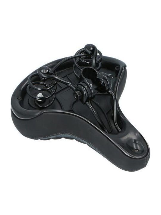 Dunlop Black Bicycle Saddle City Black