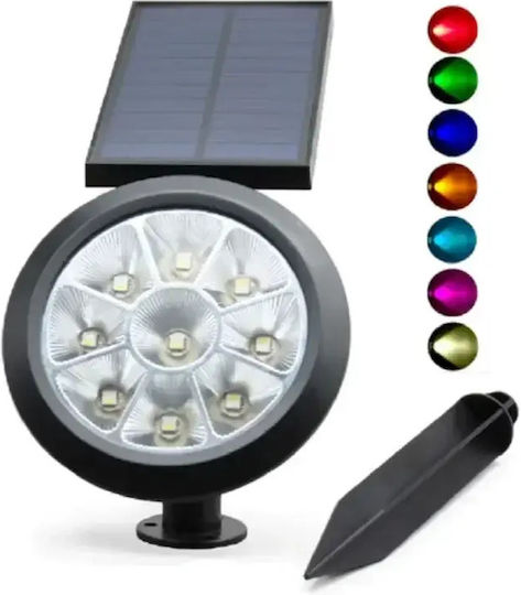 Christmas Waterproof Solar Laser Flood Light 7 In 1 Outdoor RGB 6W Oem In3-a010