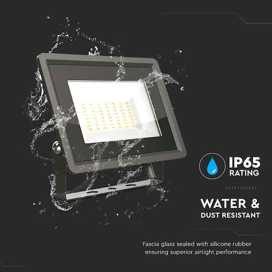 V-TAC Waterproof LED Floodlight 50W Cold White 6500K IP65