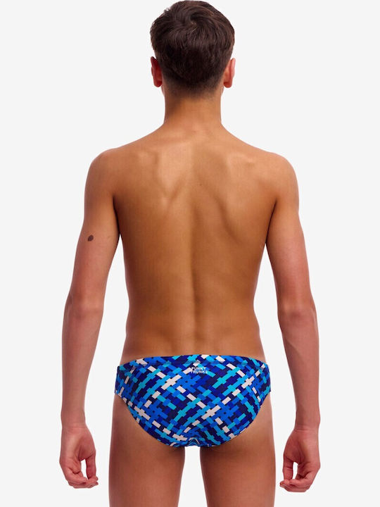 Funky Trunks Kinder Badeanzug Badeslips Blue Funky Trunks Kinder Badeanzug Badeslips Blue