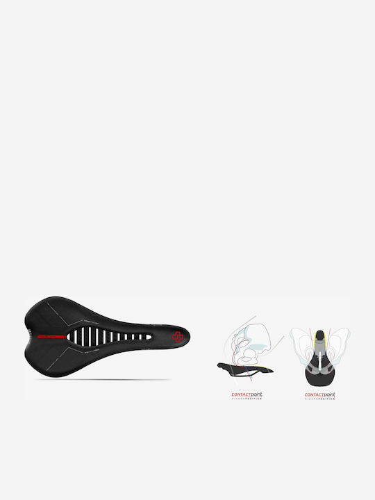 Wittkop Medicus PROevo 7.0 Black Bicycle Saddle MTB