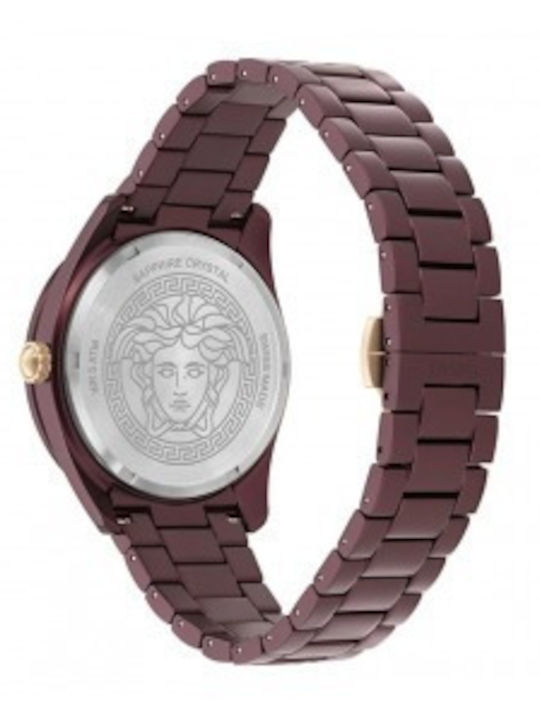 Versace Ρολόι Μπαταρίας με Μεταλλικό Μπρασελέ Versace Ρολόι Μπαταρίας με Μεταλλικό Μπρασελέ