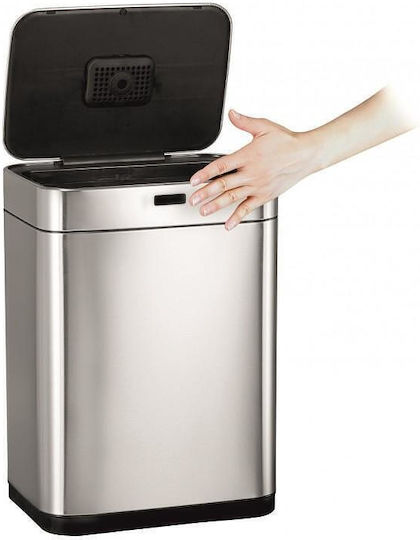 Inter Ceramic Пластмасов Кош За Боклук със Сензор 60л