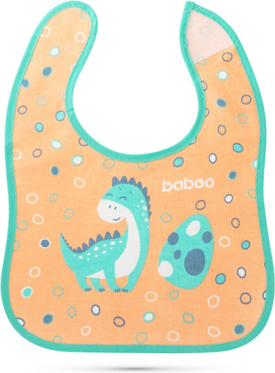 Baboo Wasserdichtes Baby Lätzchen Stoff mit Bügelverschluss und Schlaufe Mehrfarbig 3 Stück