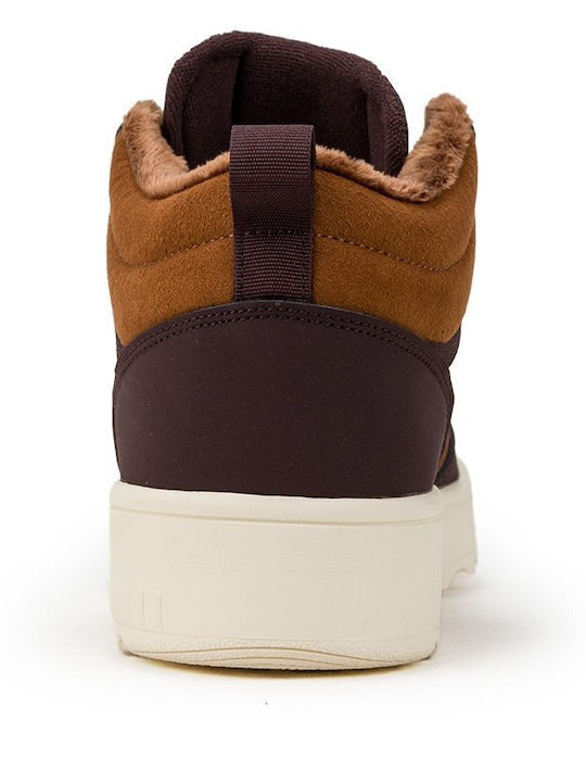 Hoops 4.0 Παιδικά Sneakers High Καφέ