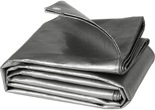 Bradas Waterproof Tarpaulin 120gr/m² 4x3m. Light Type Silver