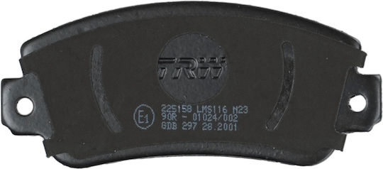 Trw Gdb297 Set Plăcuțe De Frână Disc Frână