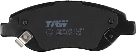 Trw Gdb2228 Brake Pad Set Disc Brake