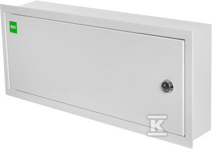 Eurolamp Ηλεκτρολογικός Πίνακας Χωνευτός, 1 Σειράς, 24 Στοιχείων
