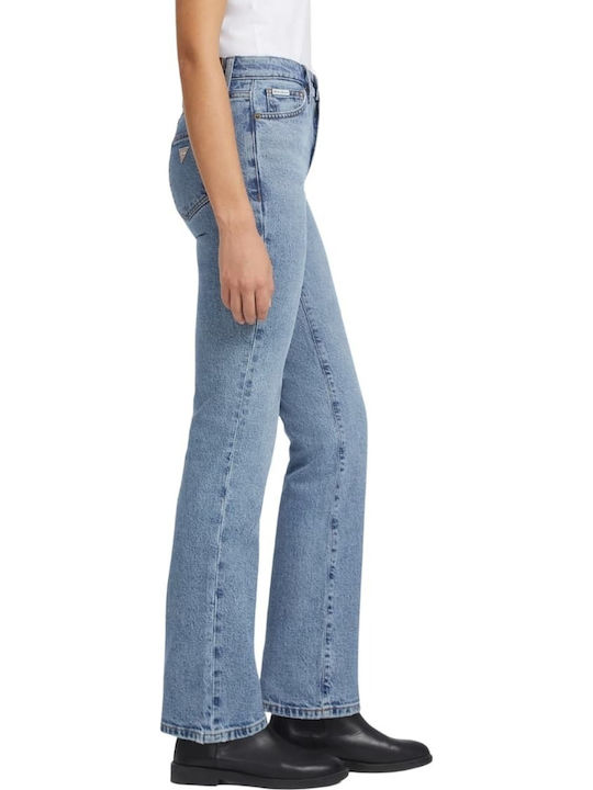Damenjeans Mittelhohe Taille Light Blue