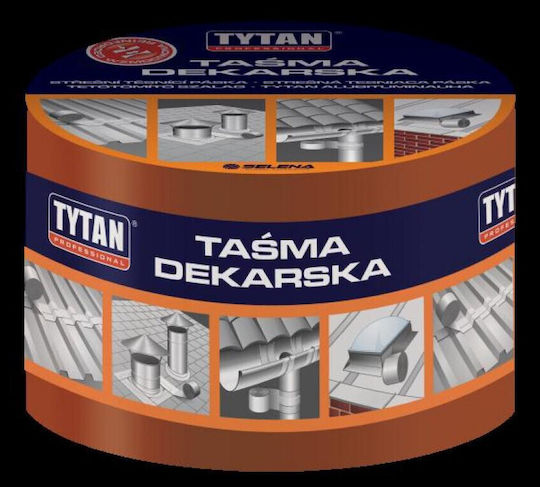 Tytan Αυτοβουλκανιζόμενη Μονωτική Ταινία Αρμών 100mm x 10m Πορτοκαλί