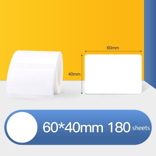 Niimbot 180 Self-Adhesive Label Rolls for Label Printer 60x40mm 1pcs