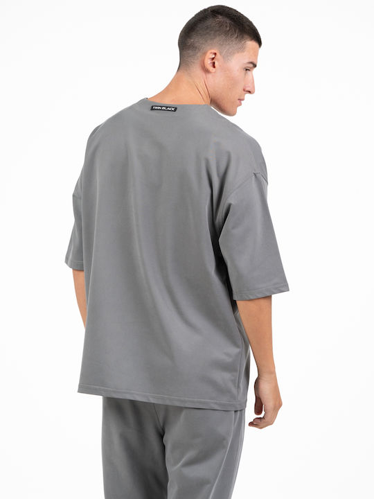 T-shirt Ανθρακί