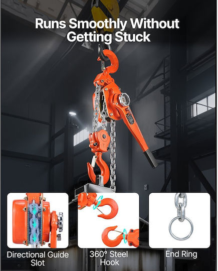 Vevor Lifting & Pulling Equipment for Load Weight up to 6t