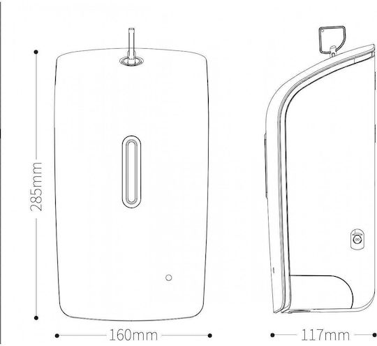 Liquid Soap Dispenser » Icsa 6683b