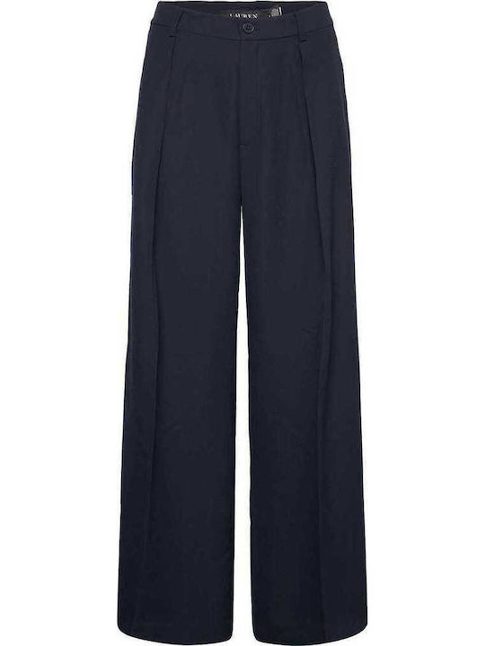 Damen Stoff Hose Marineblau
